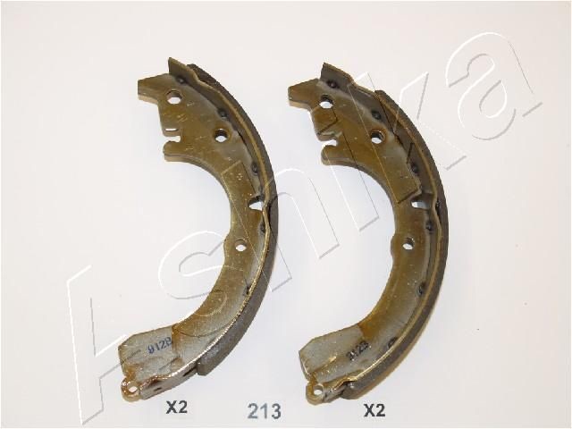 ASHIKA 60-00-0243: Bromsskiva framaxel, Ø: 257mm, ventilerad invändigt, Ø: 257mm