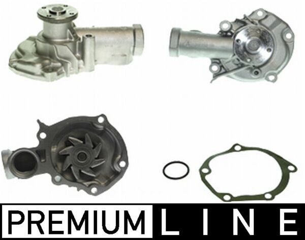 MAHLE CPK 8 000P: Bomba de água + kit de correia dentada