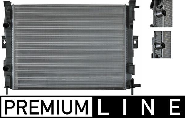 MAHLE CR 1690 000P: Radiateur du moteur