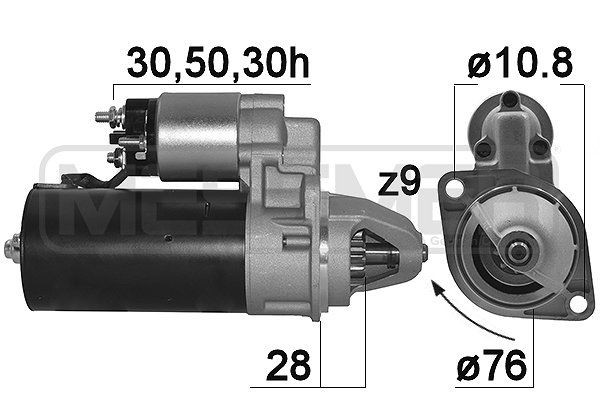 MESSMER 220201A: Starter 1,7kW