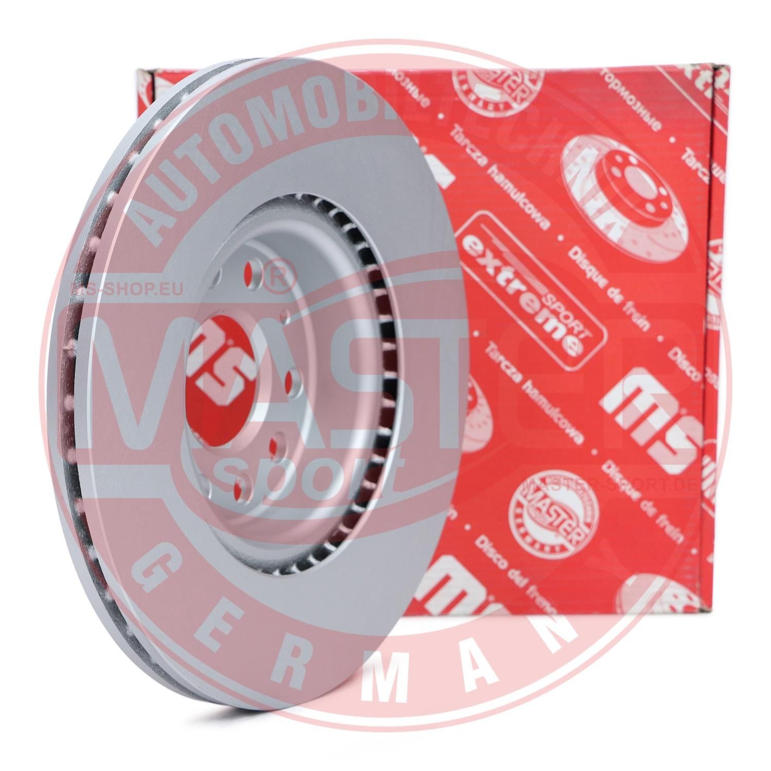 MASTER-SPORT 24012501581PR-PCS-MS: Tarcza hamulcowa PREMIUM Oś przednia, Ø: 312[mm], wentylowany, Ø: 312[mm], pokryty