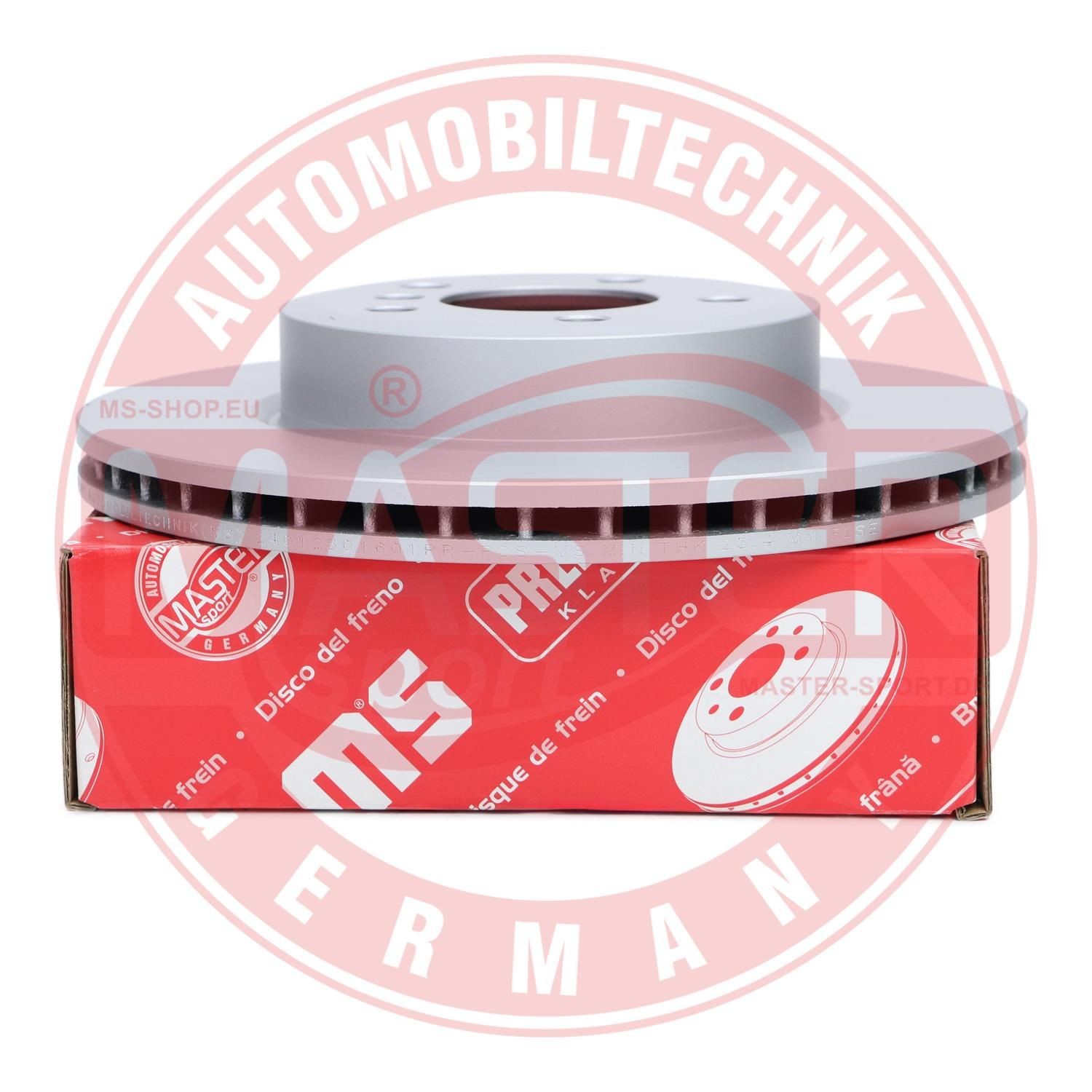 MASTER-SPORT 24012501601PR-PCS-MS: Disque de frein PREMIUM Essieu avant, Ø: 325mm, ventilé, Ø: 325mm, revêtu