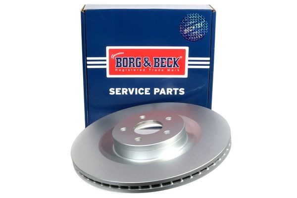 BORG & BECK BBD6209S: Remschijf Ø: 350mm, Geventileerd, Ø: 350mm, Gecoat