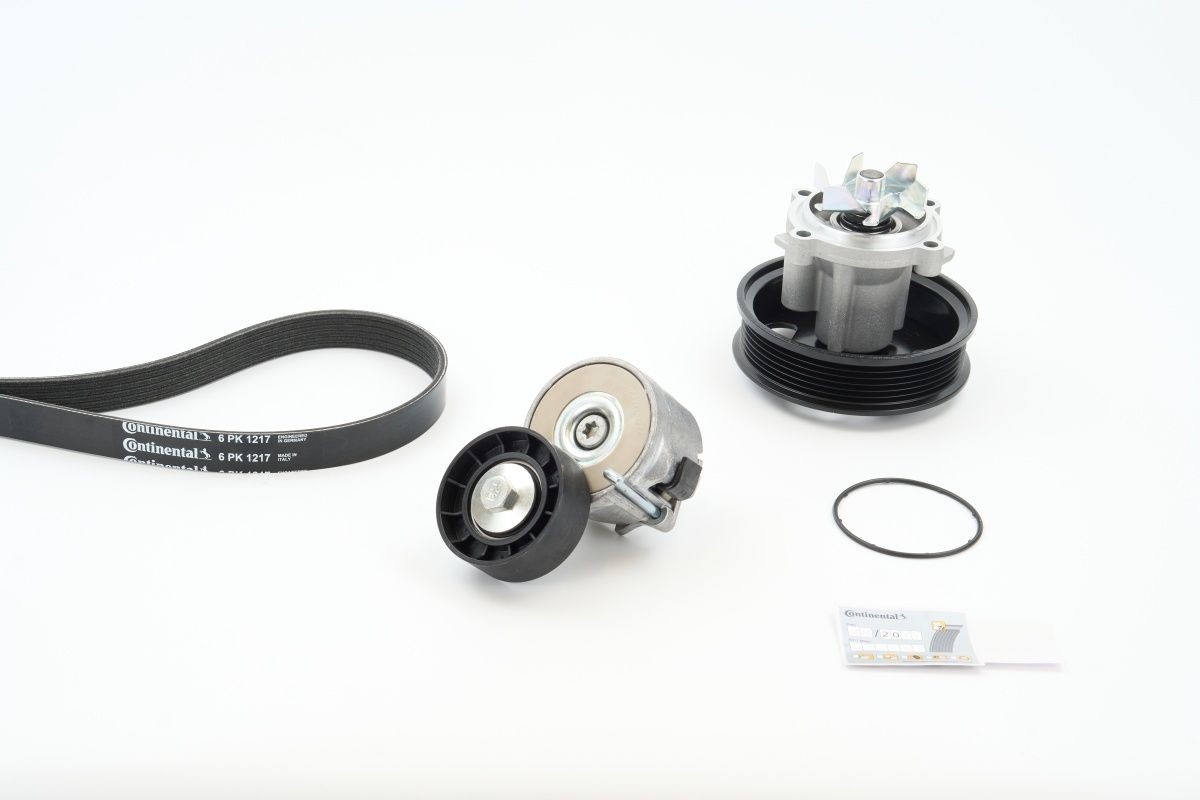 CONTITECH 6PK1217WP1: Wasserpumpe + Keilrippenriemensatz