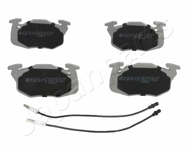 JAPANPARTS PA-0641AF: Bromsbelägg framaxel