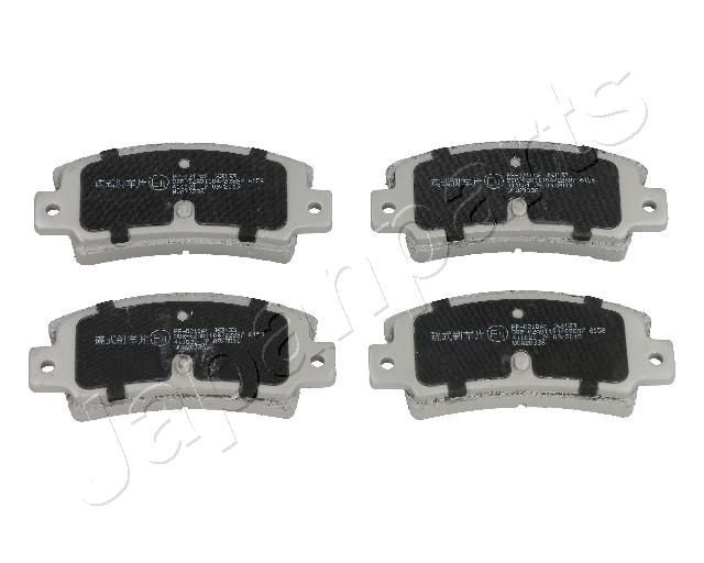 JAPANPARTS PP-0210AF: Remblokken Achteras, Zonder toebehoren