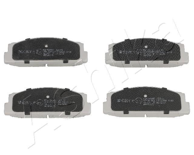 ASHIKA 50-00-0249: Bromsbelägg framaxel