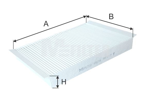 MFILTER K 9174: Interieurfilter pollenfilter
