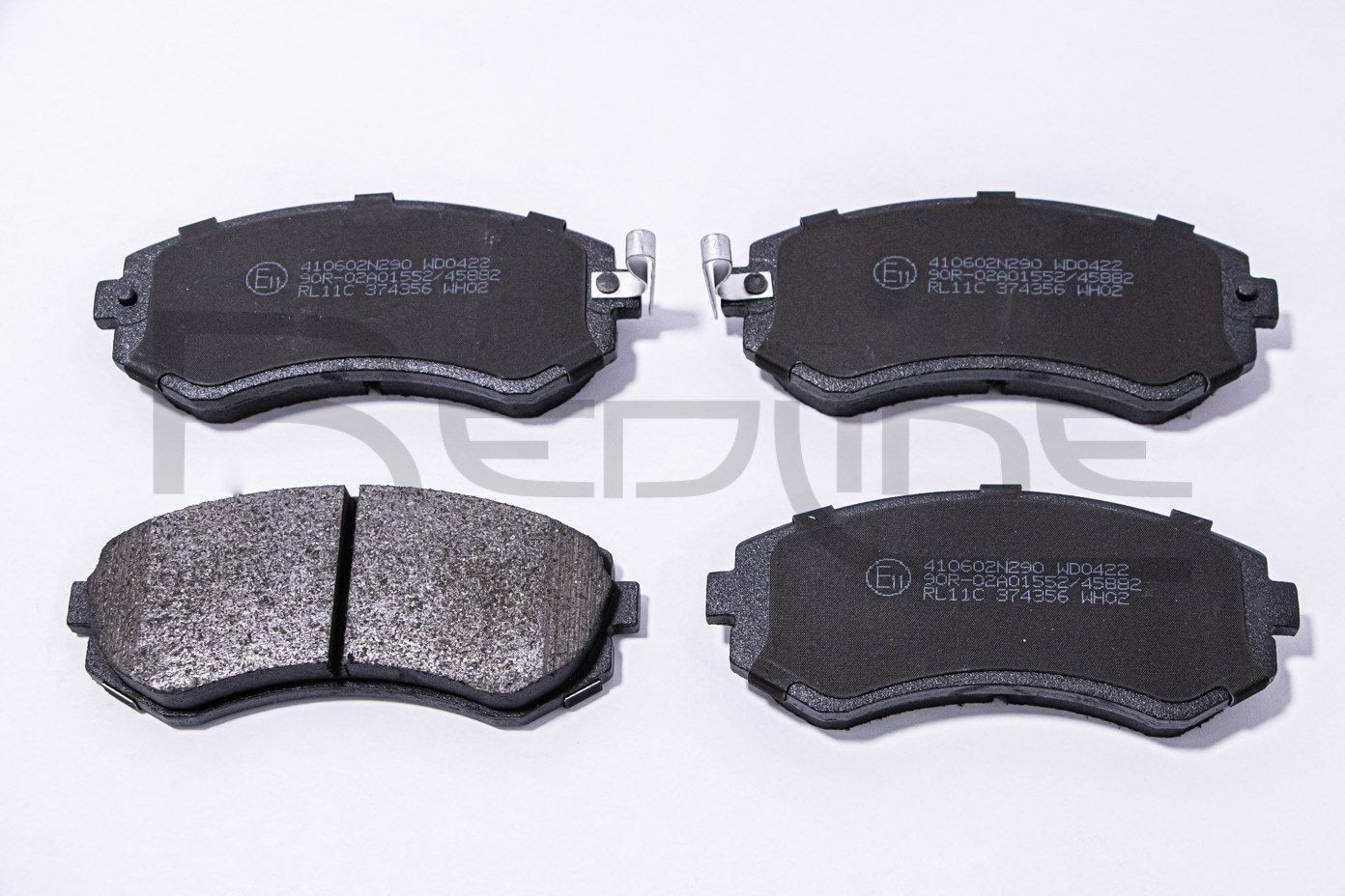 RED-LINE 27NI024: Bremseklodser bagaksel