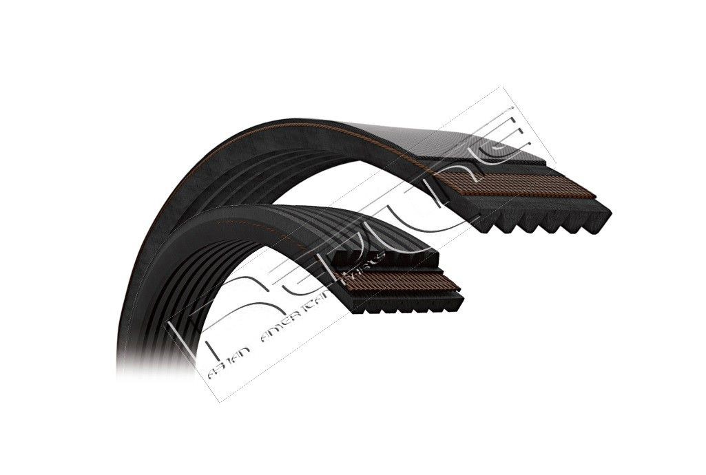 RED-LINE 997PK1687: Correia trapezoidal estriada 1687mm, Número de nervuras: 7
