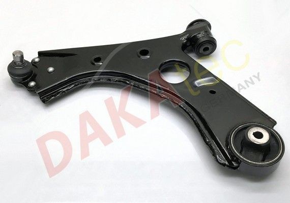 DAKAtec 100549: Tukivarsi Etuakseli, vasen, Alla, Teräslevy, Alapallo-/pallonivelellä, Kumilaakerilla