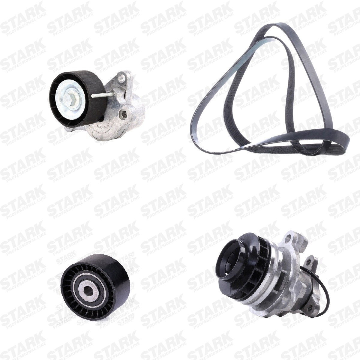 STARK SKPRB-5160017: Bomba de água + kit da correia de distribuição com bomba de água