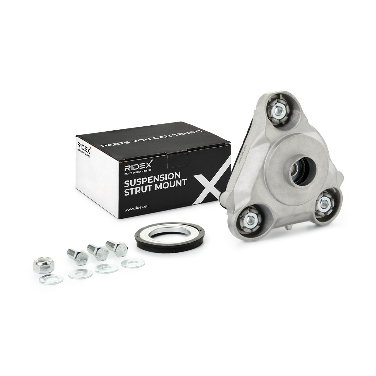 RIDEX 1180S0467: Fjærbeinslager framaksel høyre, med kulelager