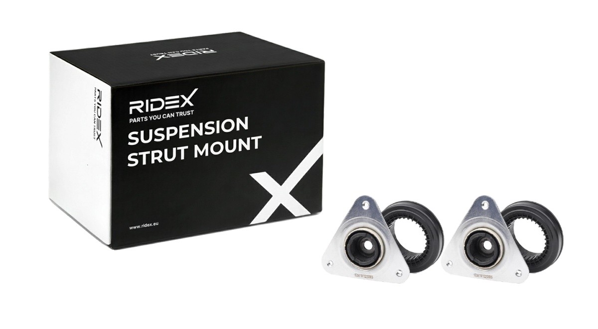 RIDEX 1180S0469: Lozisko pruzne vzpery přední osa, s loziskem