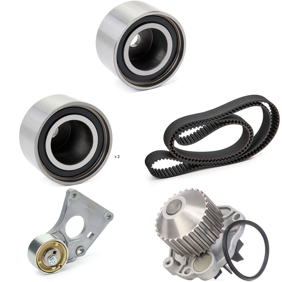 RIDEX 3096W0306: Комплект ангренажен ремък с водна помпа брой зъби: 259, с уплътнения, с водна помпа