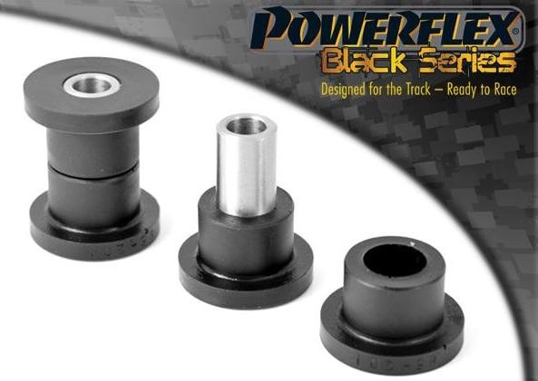 Powerflex PFF85-201BLK: Draagarmrubber Vooras onderaan, Frontmontage Black Series