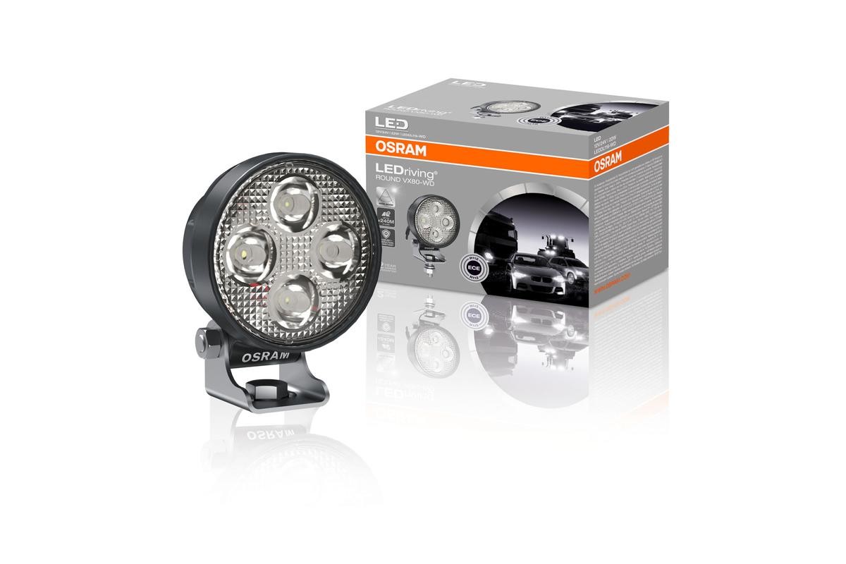 OSRAM LEDDL119-WD: Kaugtuli LEDriving® Round VX80-WB LEDriving Driving Lights - Value Series