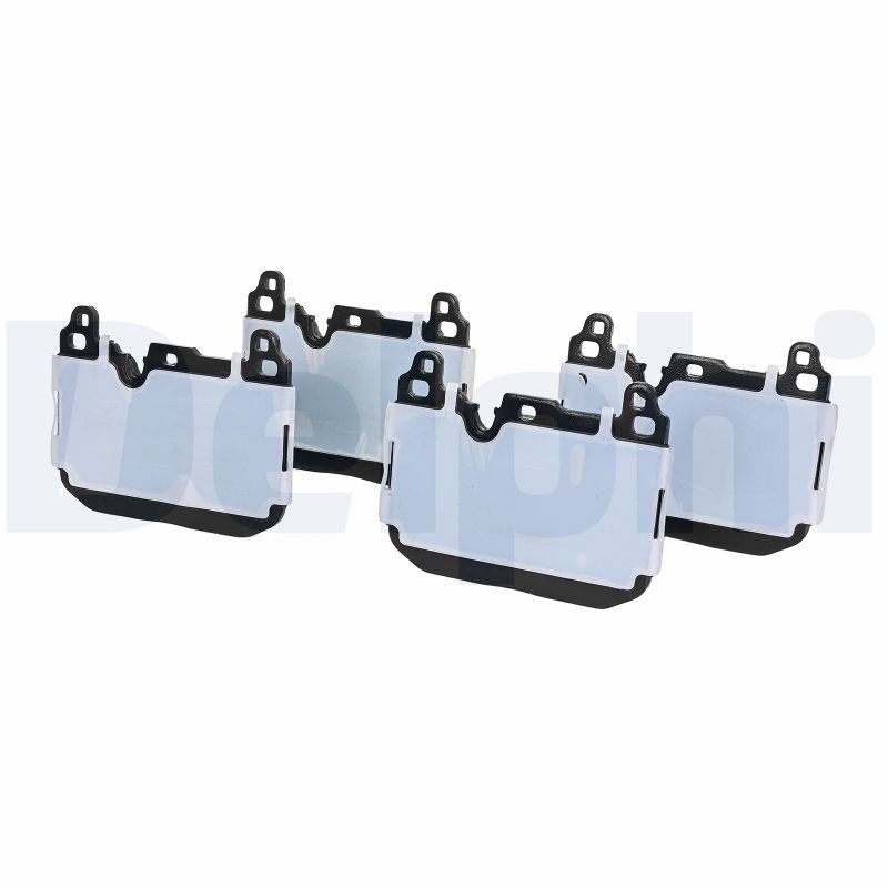 DELPHI LP3597: Bremsbeläge ohne Zubehör, mit Anti-Quietsch-Blech