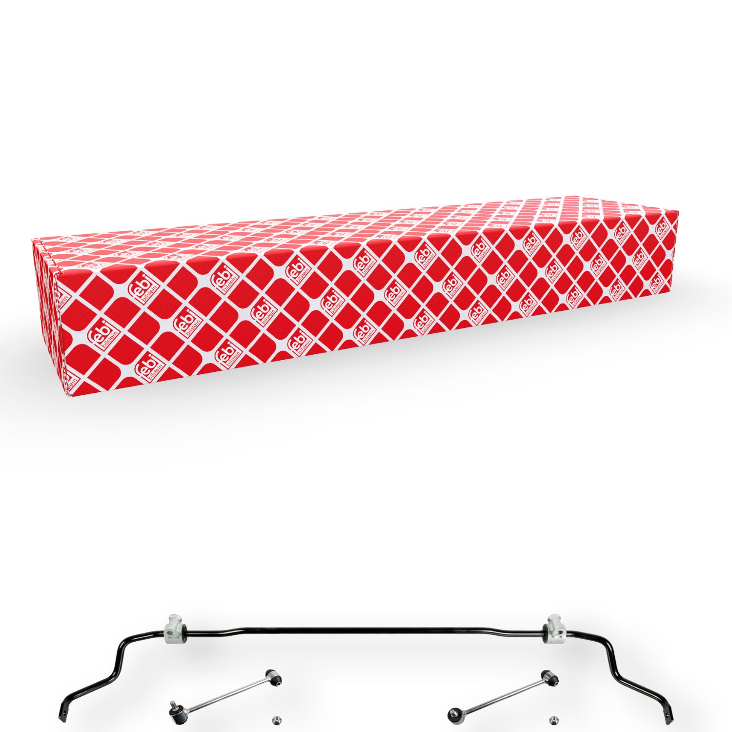 FEBI BILSTEIN 171395: Stabilisator, chassis Achteras, Met stuurstang