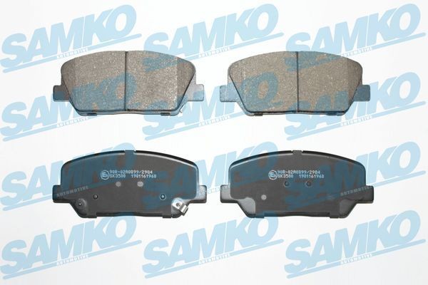 SAMKO 5SP1960: Remblokken