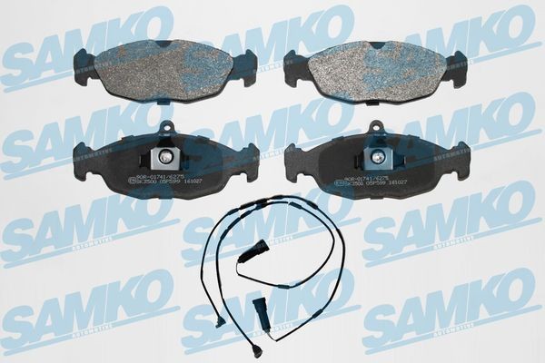 SAMKO 5SP599A: Bremseklodser