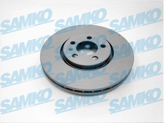 SAMKO A1451VR: Bremsscheibe TOTAL COATED Ø: 288mm, innenbelüftet, Ø: 288mm