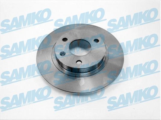 SAMKO C1181P: Remschijf Ø: 238mm, volledig, Ø: 238mm