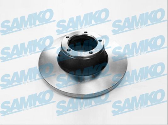 SAMKO F1091P: Bremsscheibe Ø: 270mm, voll, Ø: 270mm