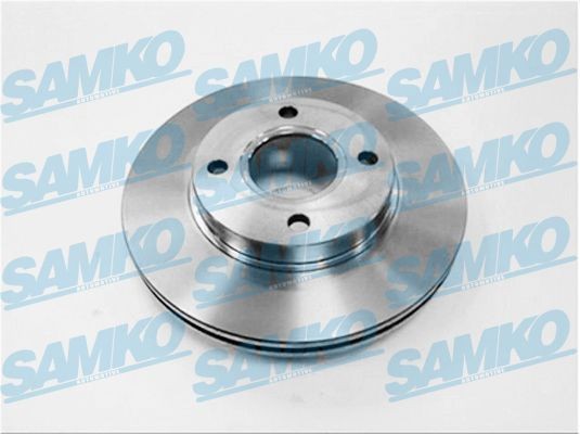 SAMKO F1621V: Bremsscheibe Ø: 258mm, innenbelüftet, Ø: 258mm