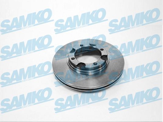 SAMKO H2011V: Bremsscheibe Ø: 242mm, innenbelüftet, Ø: 242mm