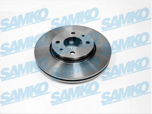 SAMKO L2121V: Bremsscheibe Ø: 257mm, innenbelüftet, Ø: 257mm