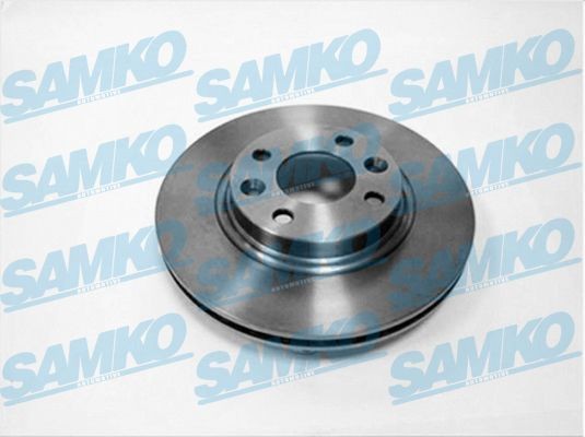 SAMKO R1062V: Bremsscheibe Ø: 258mm, innenbelüftet, Ø: 258mm