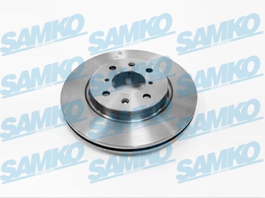 SAMKO S5006V: Remschijf Ø: 256mm, interne ventilatie, Ø: 256mm