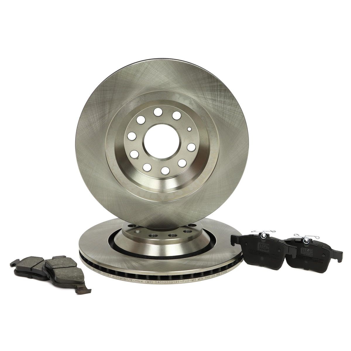 MASTER-SPORT 202202190: Bremsscheiben und -beläge Hinterachse, Ø: 310mm, Belüftet