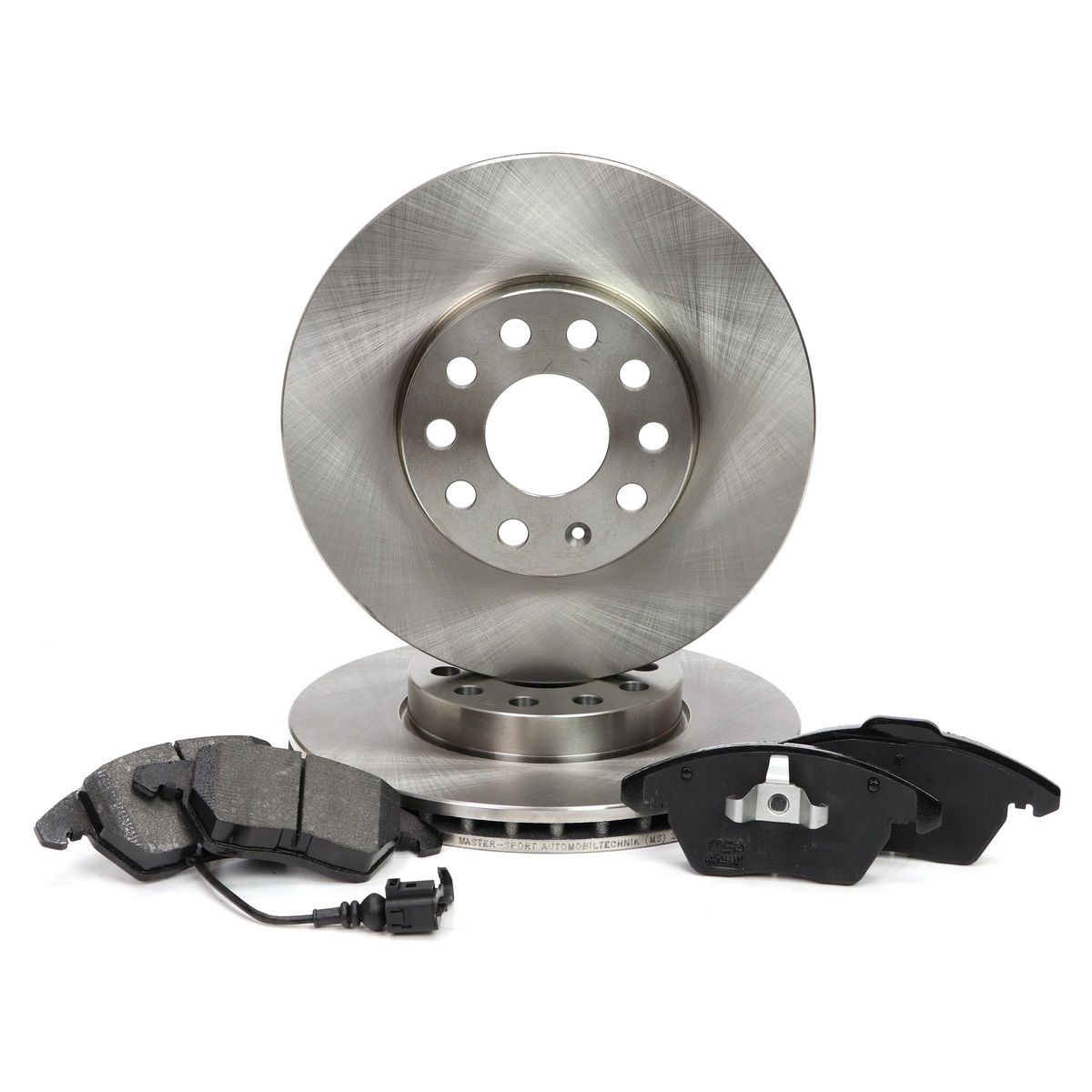 MASTER-SPORT 202501450: Remschijven en blokken Vooras, Ø: 288mm, Geventileerd