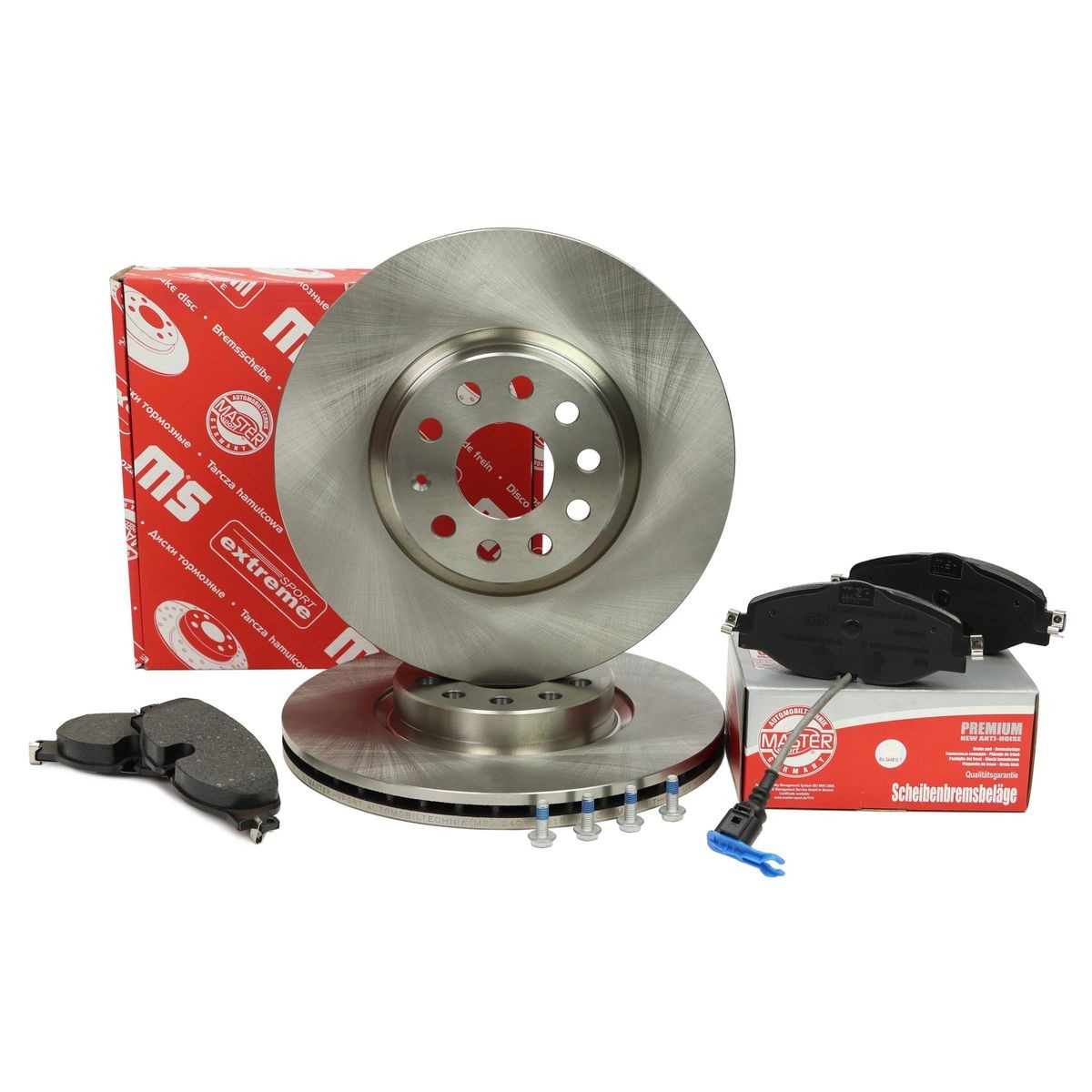 MASTER-SPORT 202501580: Bromssats, skivbroms framaxel, Ø: 312mm, ventilerad