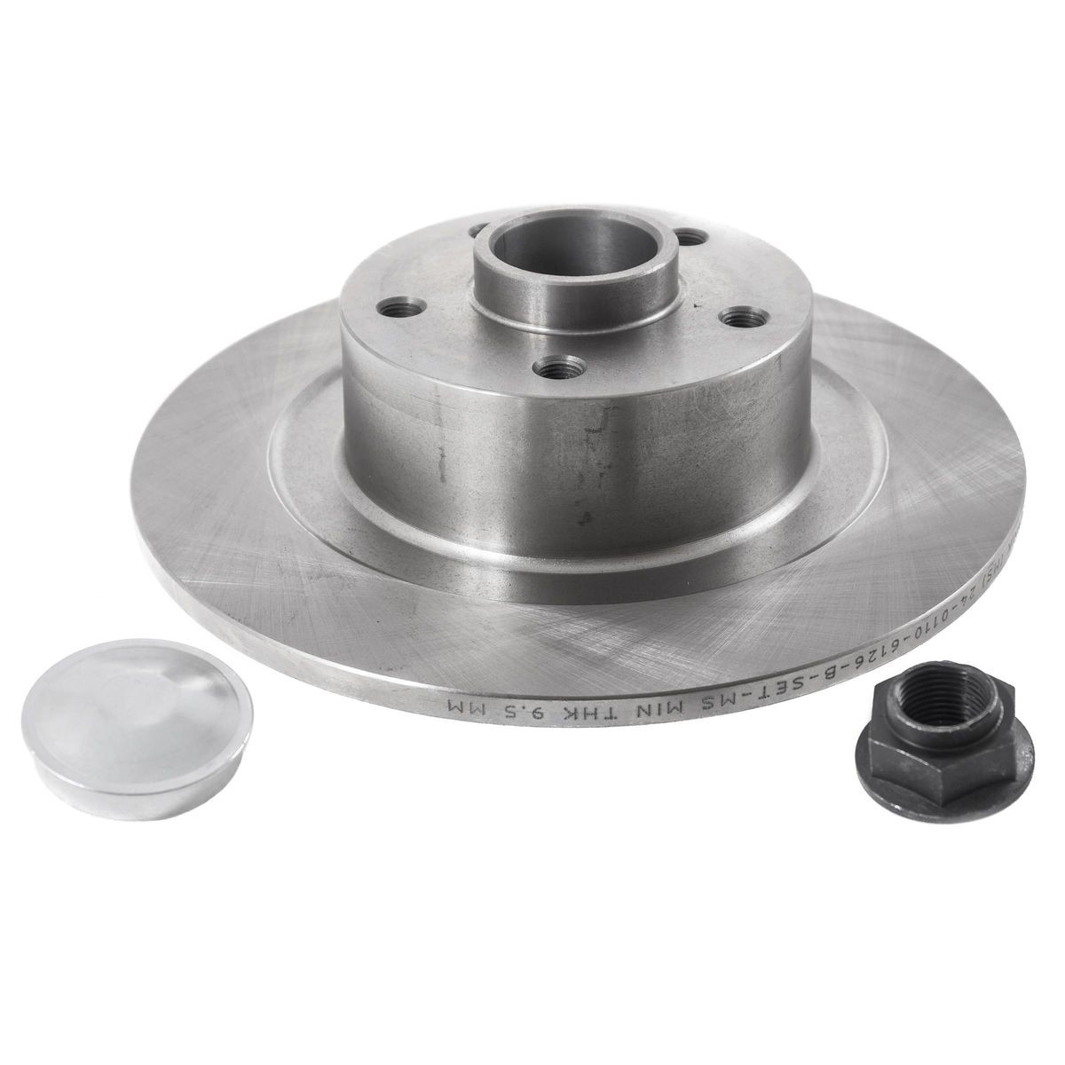 MASTER-SPORT 2401106126B-PCS-MS: Bromsskiva Bakaxel, Ø: 300mm, full, Ø: 300mm, med hjullager, med ABS-sensorring