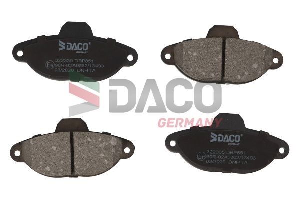DACO Germany 322335: Bremsbeläge