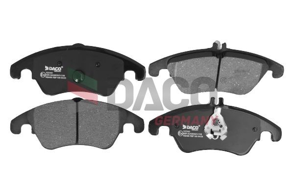 DACO Germany 322342: Bromsbelägg med bromsoksskruvar