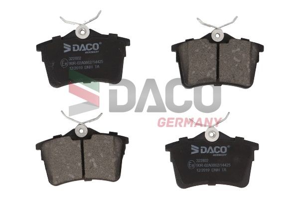 DACO Germany 322802: Bremžu kluči ar bremžu suportu skrūvēm