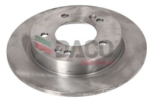 DACO Germany 601713 Bremsscheibe Ø: 258mm, voll, Ø: 258mm