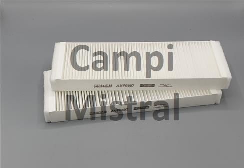 Mistral Filter AVF0807: Filtre d'habitacle filtre à pollen
