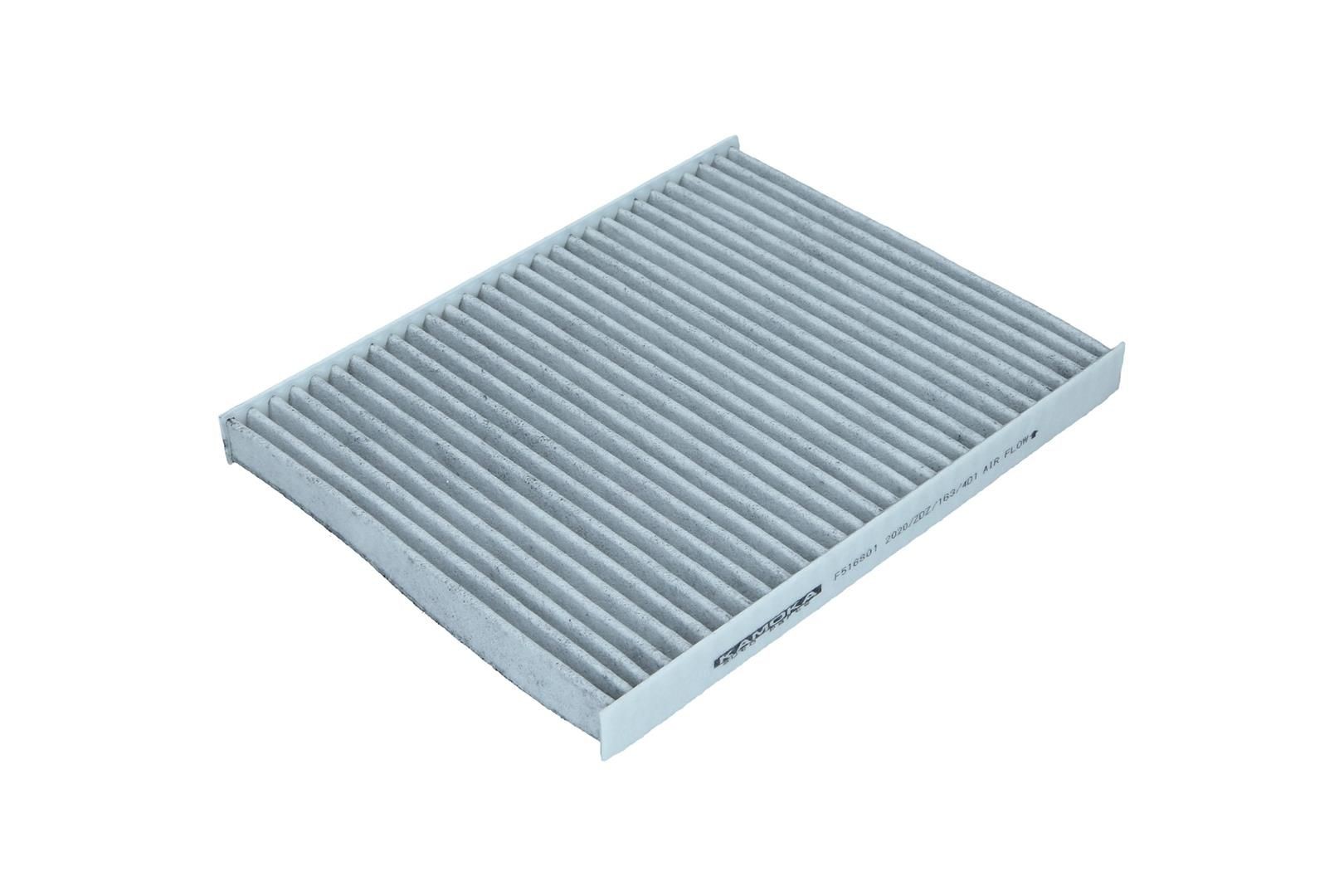 KAMOKA F516801: Interieurfilter Buitenluchtfilter, Carbon filter