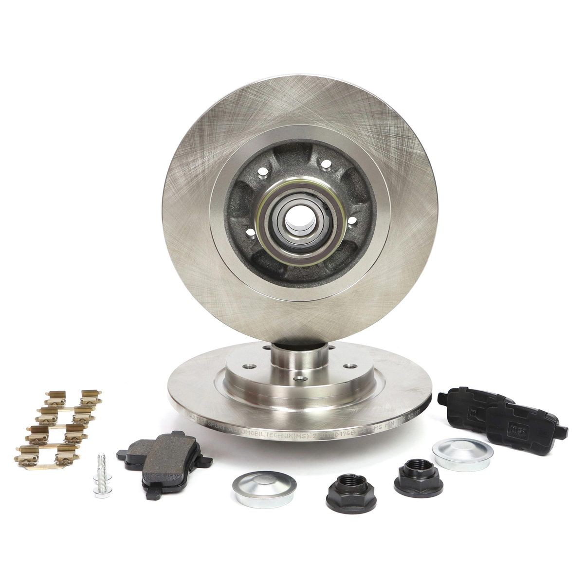 MASTER-SPORT 201101740: Bromssats, skivbroms Bakaxel, Ø: 274mm, full