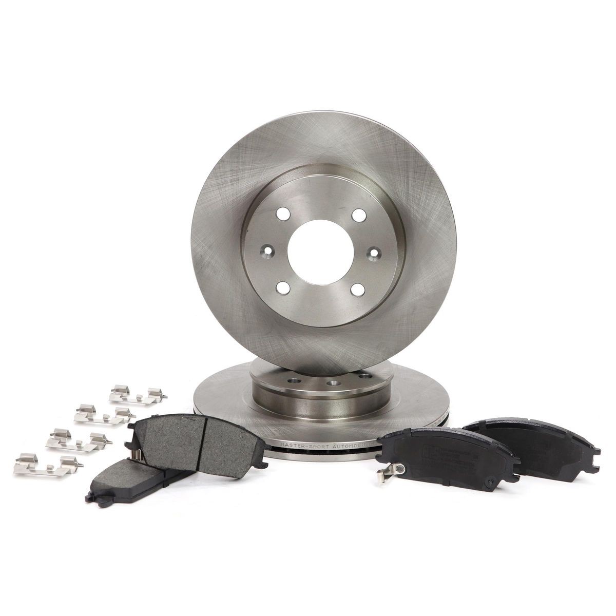 MASTER-SPORT 201901160: Bremžu komplekts, Disku bremzes Priekšējais tilts, Ø: 256mm, ventilējams