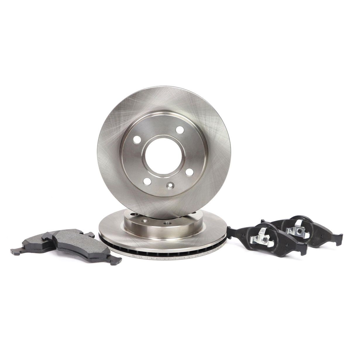 MASTER-SPORT 202001471: Remschijven en blokken Vooras, Ø: 239mm, Geventileerd