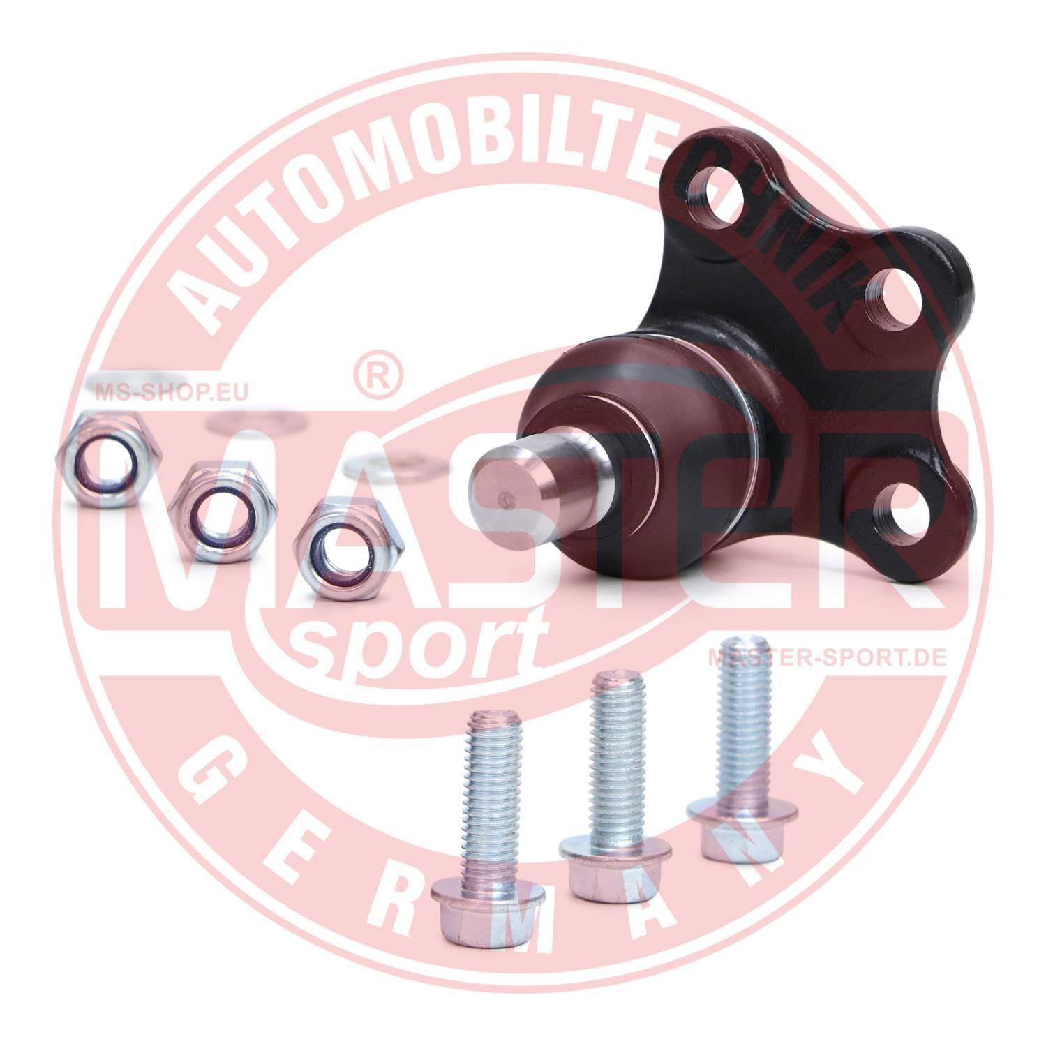 MASTER-SPORT 37515-SET-MS: Pallonivel Etuakseli, Tarvikkeilla