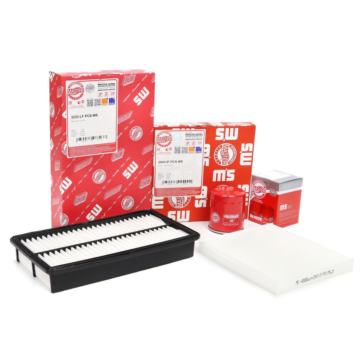 MASTER-SPORT 450001232: Kit filtri
