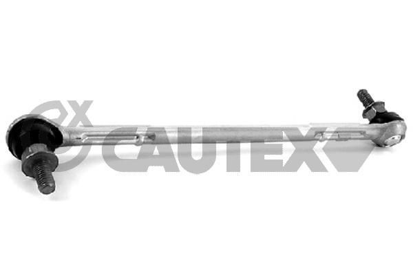 CAUTEX 750223: Biellette de barre stabilisatrice Essieu avant gauche, 290mm