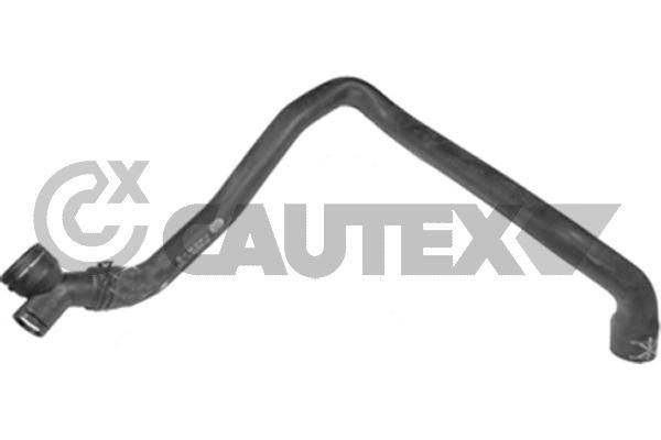 CAUTEX 753635: Furtun radiator partea de jos
